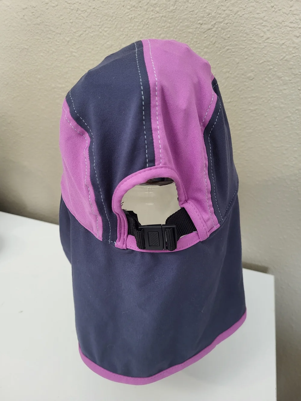 Columbia Colorblock Sun Hat in Mint & Purple